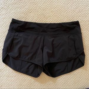 Lululemon Black Speed Short